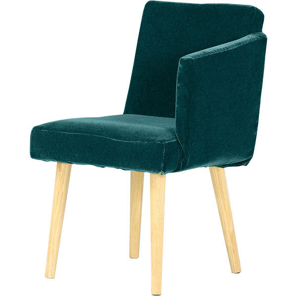 シンプルダイニングチェア カフェ｜Aoneチェア 1Pノーマル左肘