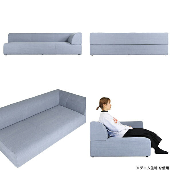 3人用ソファ インテリア｜Hunt-L モケット｜0000a04830 - オーダー家具