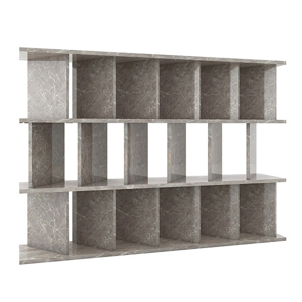 収納家具ラック 本収納｜パーテーションラック 6×3/D30 GS 【D区分