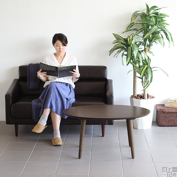 コーヒーローテーブル 家庭用家具｜glande-V 900×600楕円LT