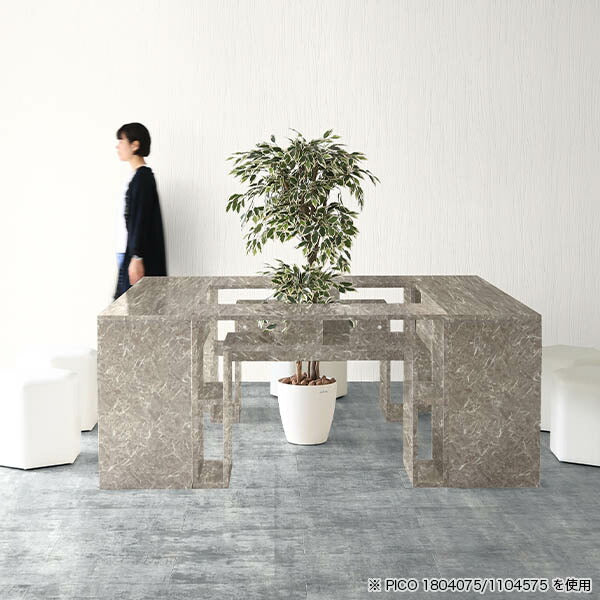 カウンターテーブル 高さ80cm｜PICO 706080 graystone｜0000a95512