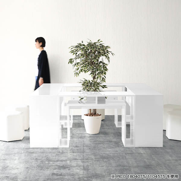 コンソールテーブル 白｜PICO 805560 nail｜0000a92380 - オーダー家具