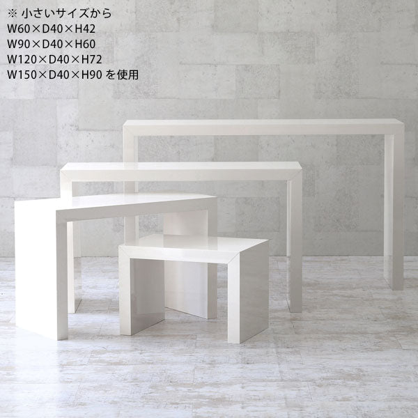 カウンターテーブル ダイニング家具｜Zero-XW 6060HH nail