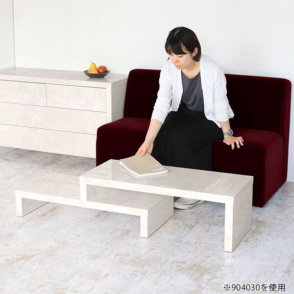 ローテーブル ガラス家具｜ZERO IP 1203530 marble｜0000a91292