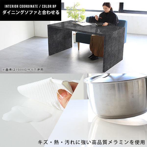 オフィスデスク 作業スペース｜ZERO-X 8555D black｜0000a50114
